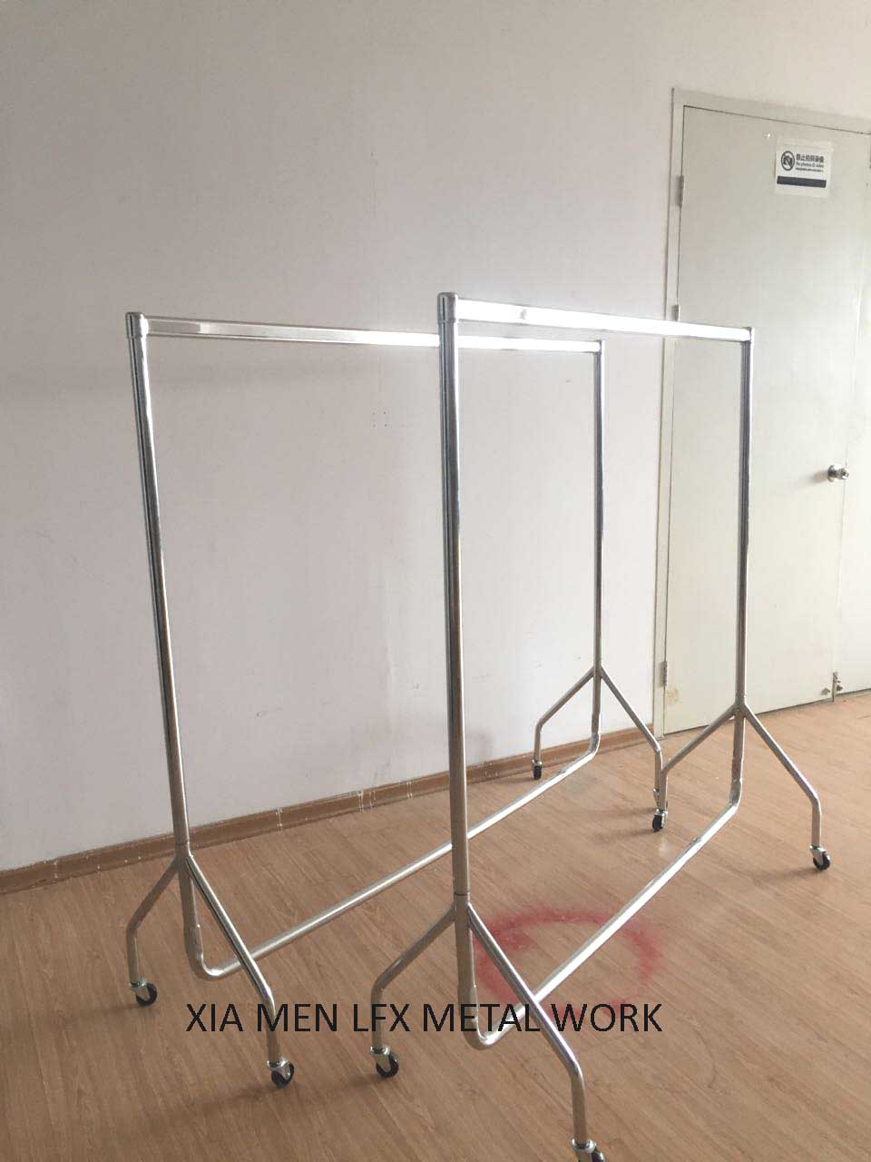 all chrome clothes rail