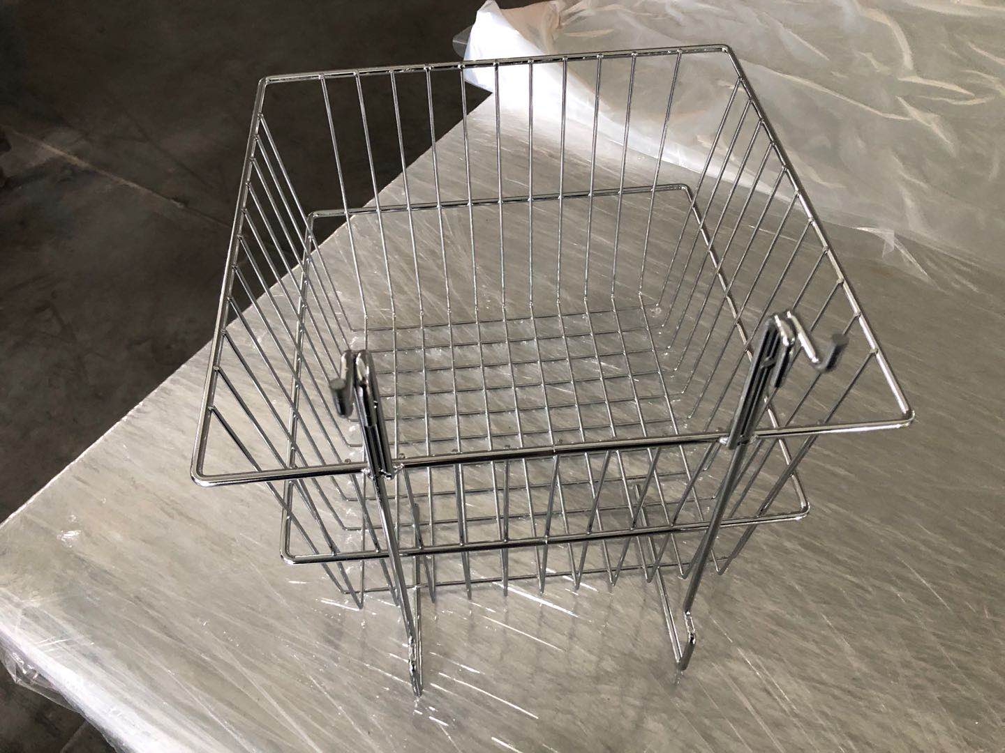 chrome basket
