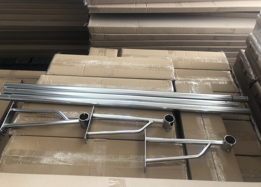 10 ft wallmount hanging rail